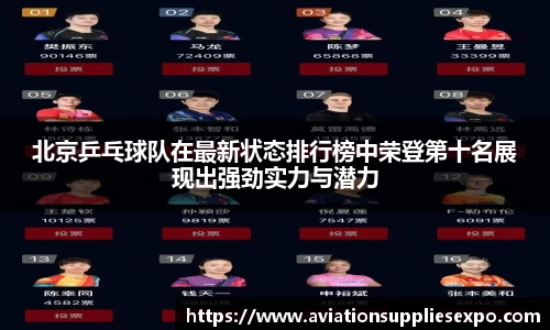 北京乒乓球队在最新状态排行榜中荣登第十名展现出强劲实力与潜力